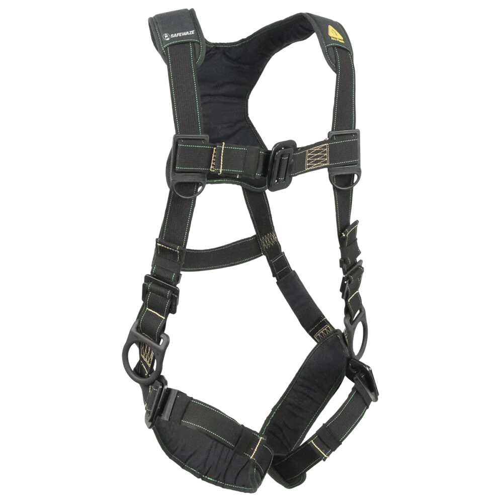 Safewaze Arc Flash Harness: DE 3D, DE MB Chest/Legs (3X) - 020-1280