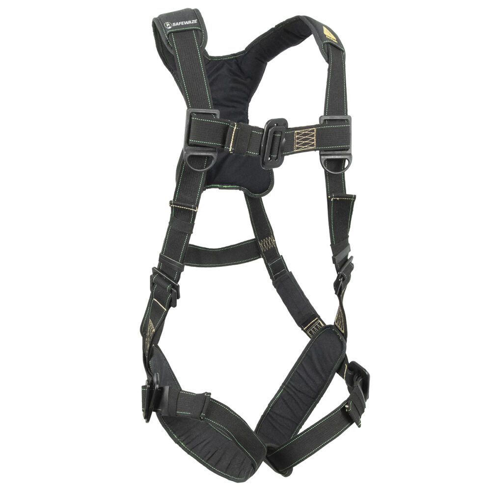 Safewaze Arc Flash Harness: DE 1D, DE MB Chest/Legs (L) - 020-1293