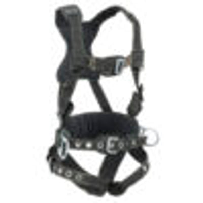 Safewaze Arc Flash Construction Harness: 3D, MB Chest, TB Legs (M) - 020-1346