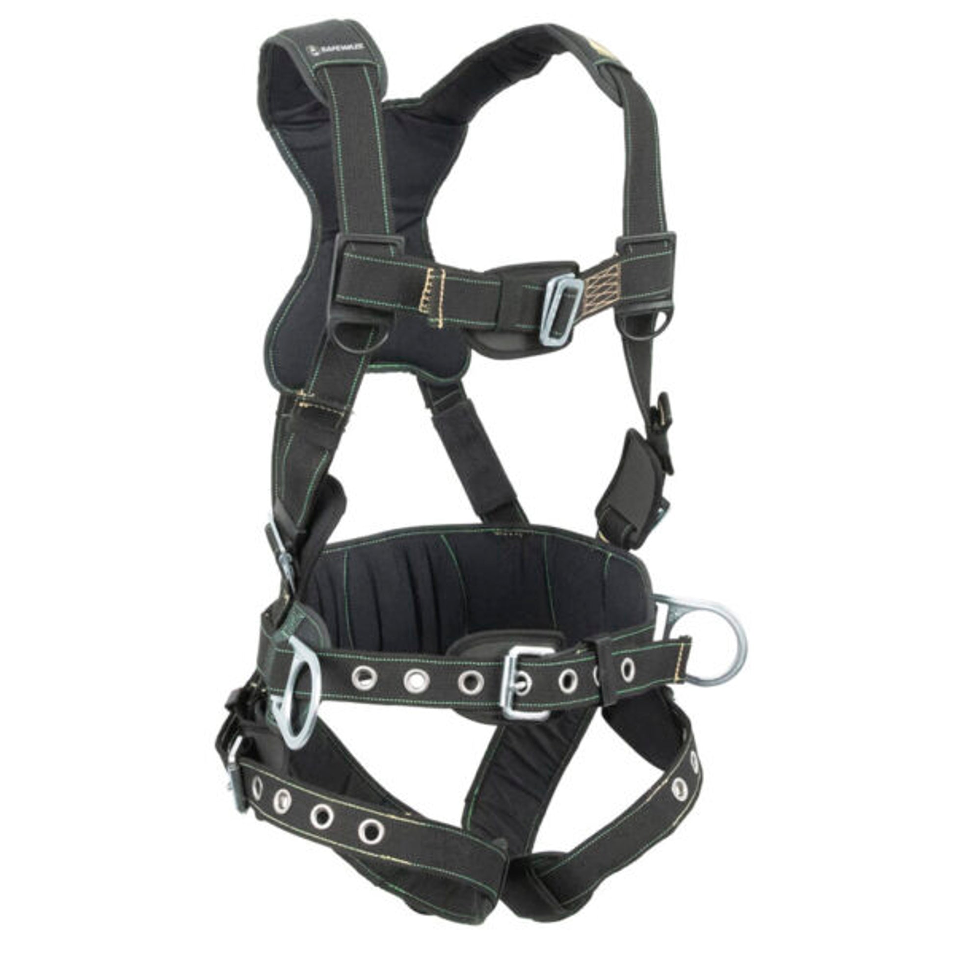 Safewaze Arc Flash Construction Harness: 3D, MB Chest, TB Legs (M) - 020-1346