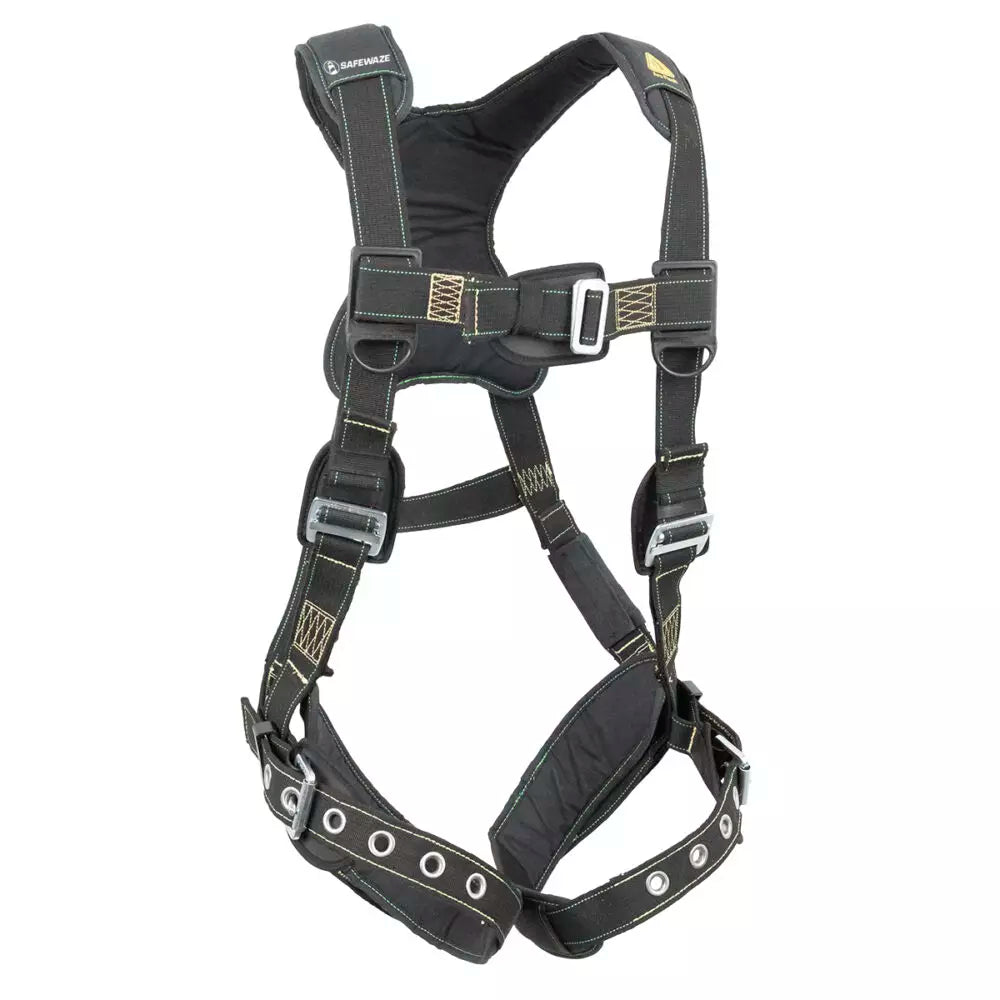 Safewaze Arc Flash Harness: 1D, MB Chest, TB Legs (2X) - 020-1357