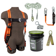Safewaze V-Line Bucket Roof Kit: FS99185-E, FS88560-E3, FS700-50, FS1118-DC, FS870 - 020-3130