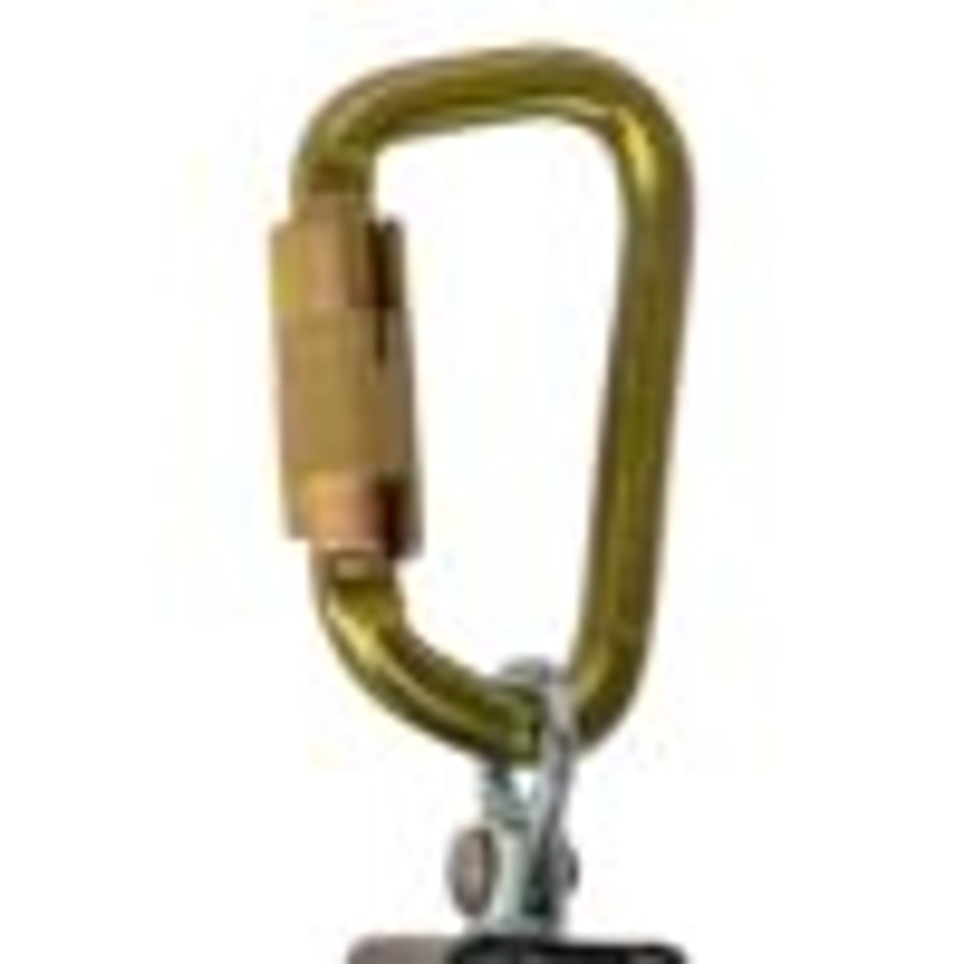 Safewaze Latitude Pro Arc Flash 7' Single Web SRL: Steel Carabiner, Snap Hook - 020-5200