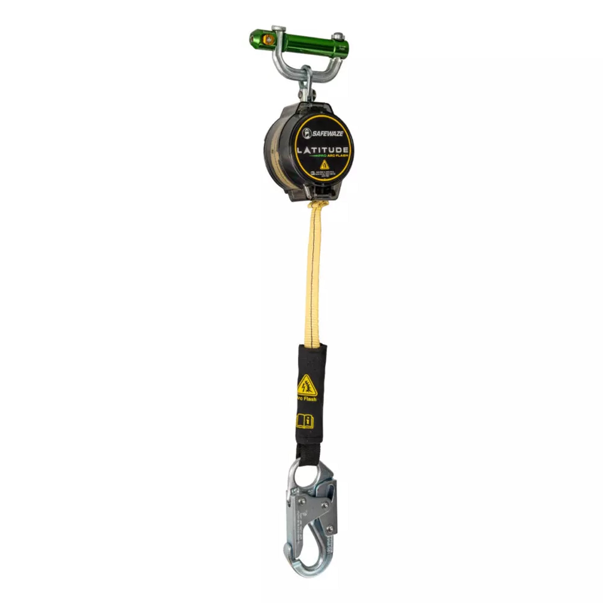 Safewaze Latitude Pro Arc Flash 7' Single Web SRL: 9013 BWB, Snap Hook - 020-5204