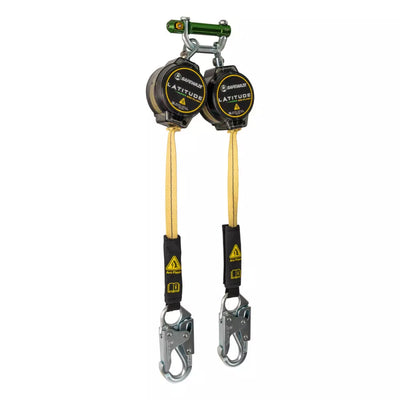 Safewaze Latitude Pro Arc Flash 7' Dual Web SRL: 9013 BWB, Snap Hooks - 020-5213