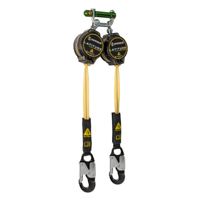 Safewaze Latitude Pro Arc Flash 7' Dual Web SRL: 9013 BWB, Alu Snap Hooks - 020-5215