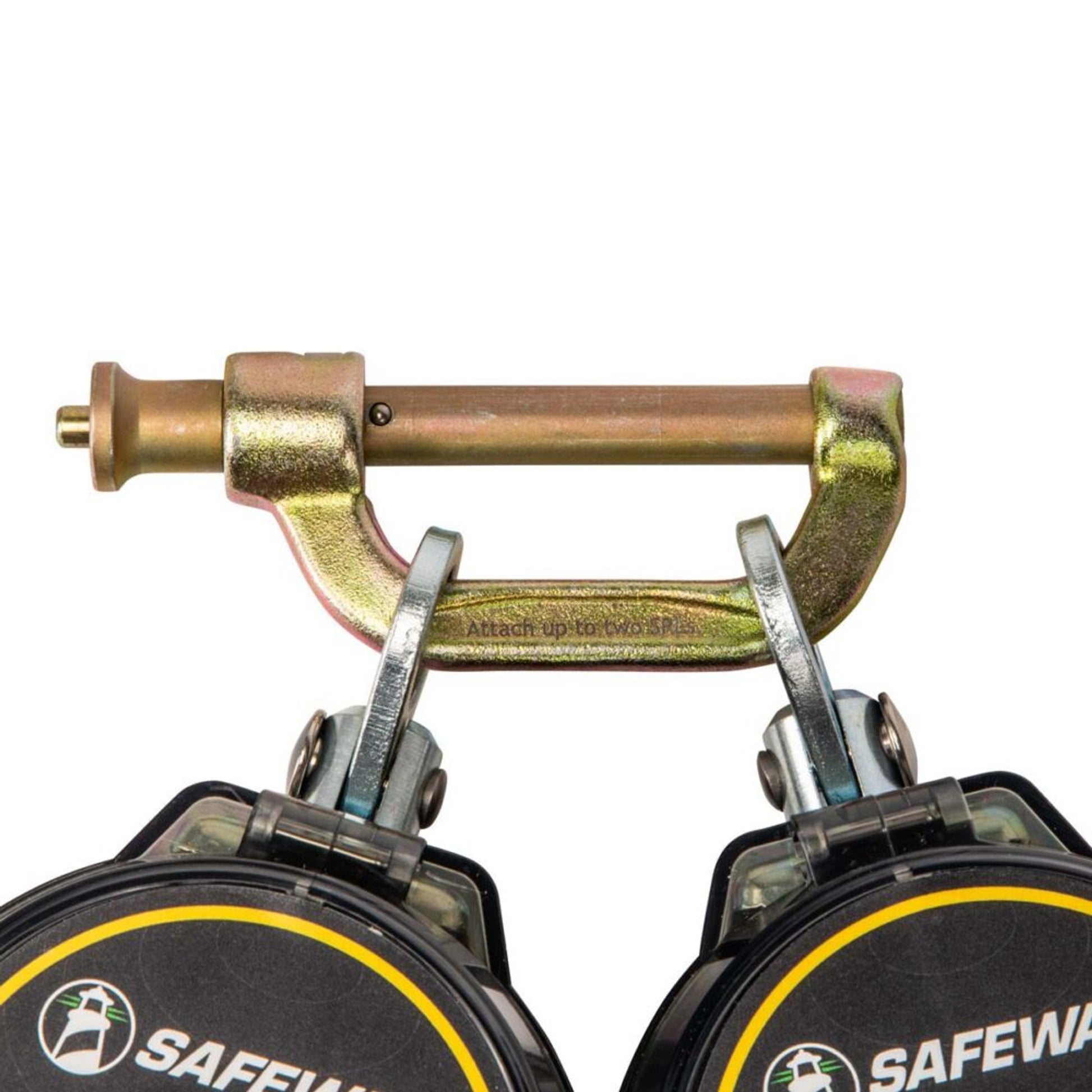 Safewaze Latitude Pro Arc Flash 7' Dual Web SRL: 9012 BWB, Rebar Hooks - 020-5218