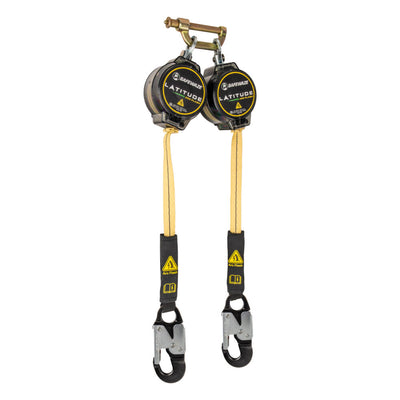 Safewaze Latitude Pro Arc Flash 7' Dual Web SRL: 9012 BWB, Alu Snap Hooks - 020-5219