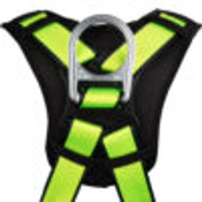 Safewaze PRO Construction Harness: 3D, QC Chest, QC Legs, Free Floating Waist Pad (3X) - 021-1455