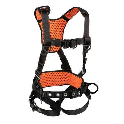 Safewaze V-Select Construction Harness: 3D, QC Chest, FD, TB Legs (XL/2X) - 021-1716