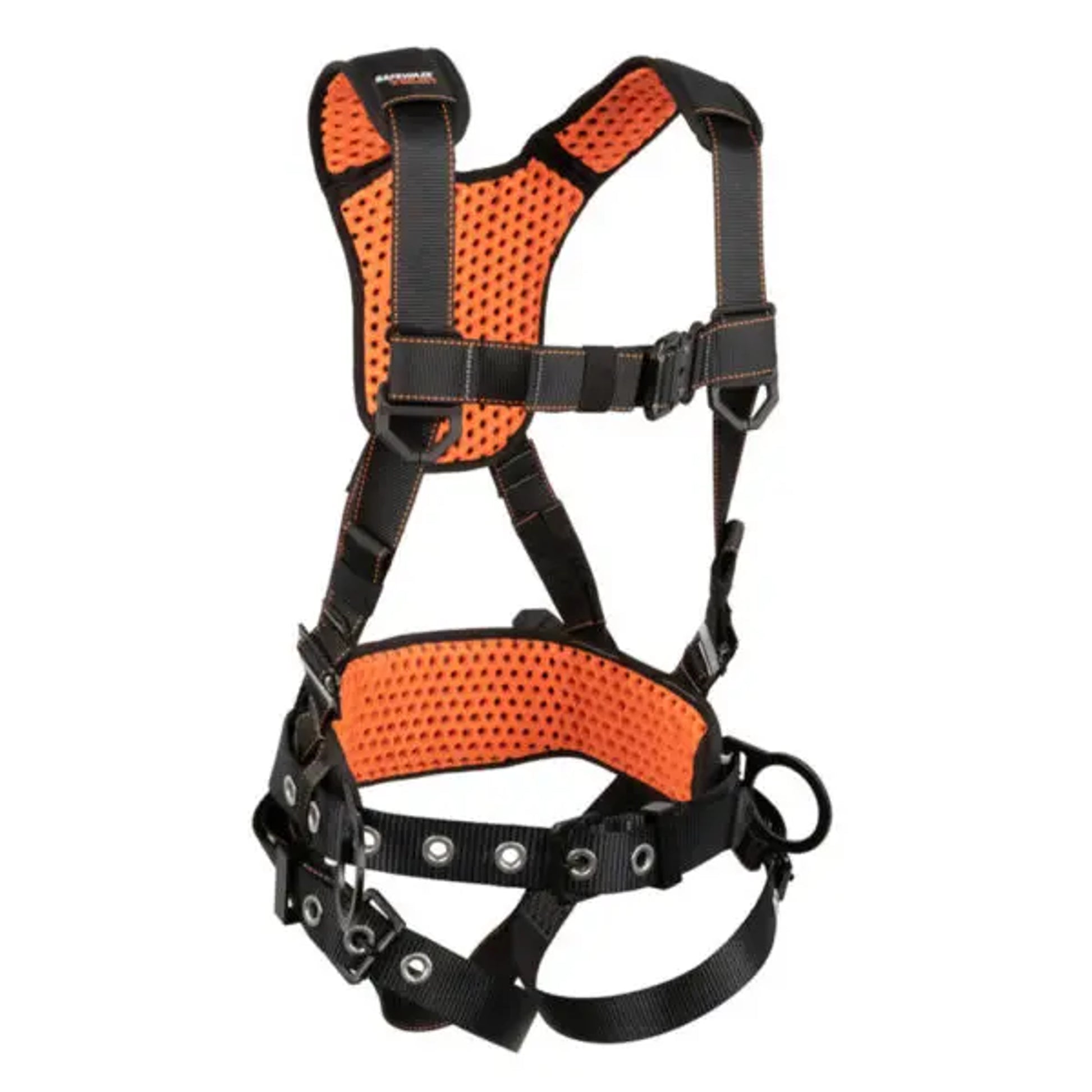 Safewaze V-Select Construction Harness: 3D, QC Chest, TB Legs (M/L) - 021-1727