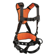 Safewaze V-Select Construction Harness: 3D, QC Chest, TB Legs (M/L) - 021-1727