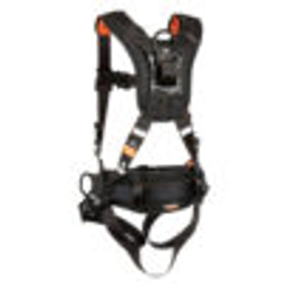 Safewaze V-Select Construction Harness: 3D, QC Chest, TB Legs (XL/2X) - 021-1728