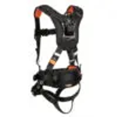 Safewaze V-Select Construction Harness: 1D, QC Chest, TB Legs (XL/2X) - 021-1740