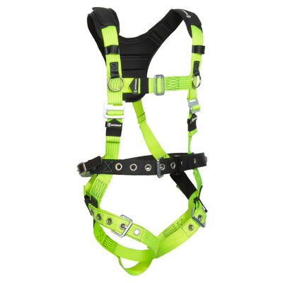 Safewaze Reflective Harness: 1D, MB Chest, TB legs, Mining belt (M) - 021-1811