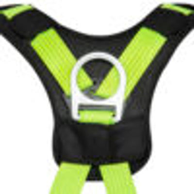 Safewaze Reflective Harness: 1D, MB Chest, TB legs, Mining belt (3X) - 021-1815