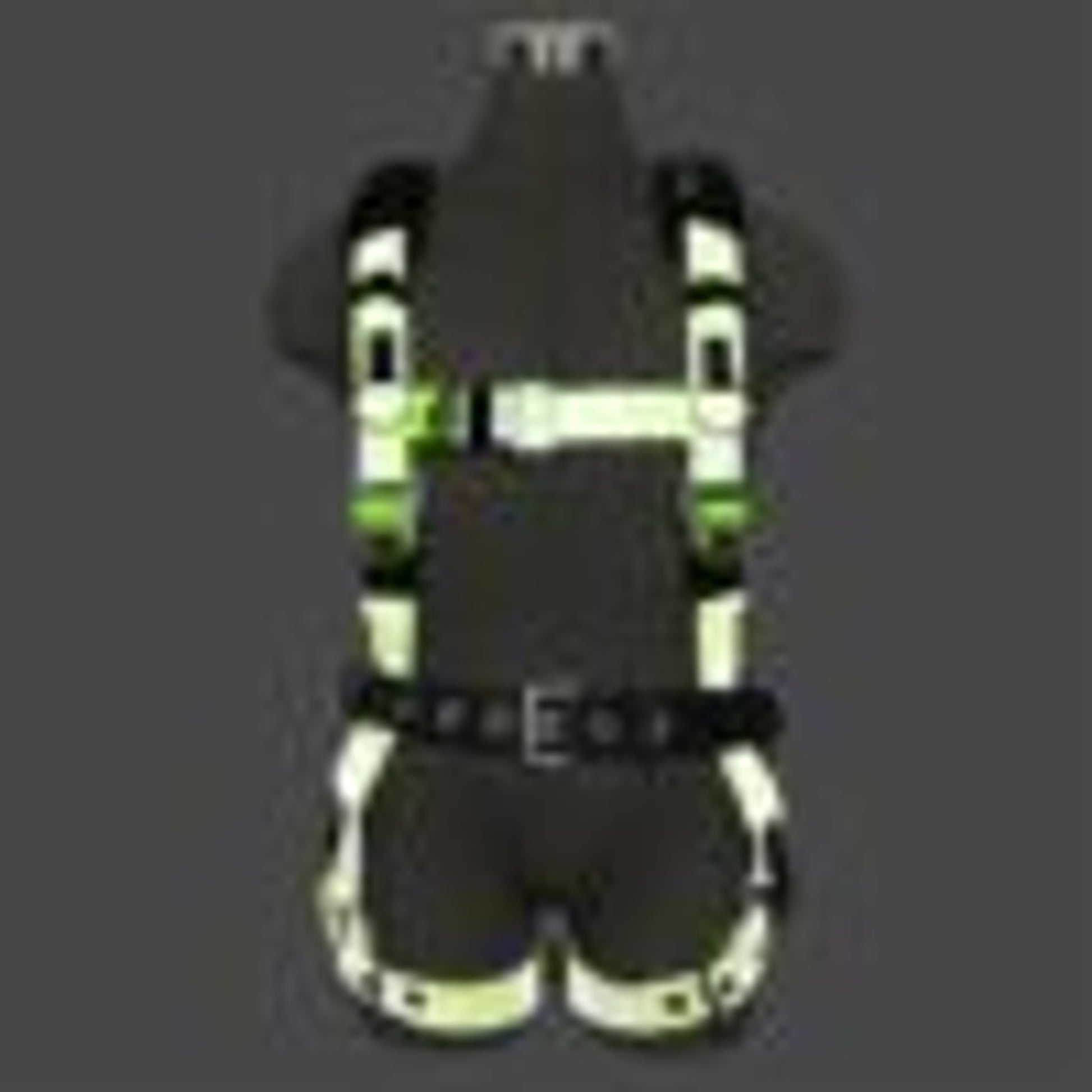 Safewaze Reflective Harness: 1D, MB Chest, TB legs, Mining belt (XL) - 021-1813
