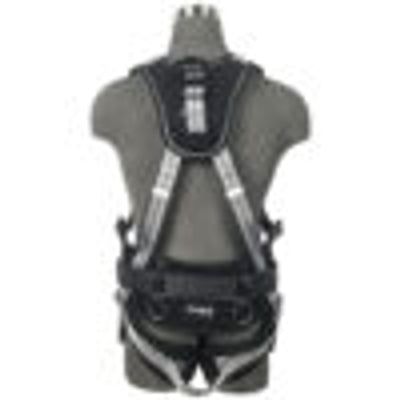 Safewaze PRO+ Slate Construction Harness: Alu 3D, Alu QC Chest/Legs (XS) - 021-1817