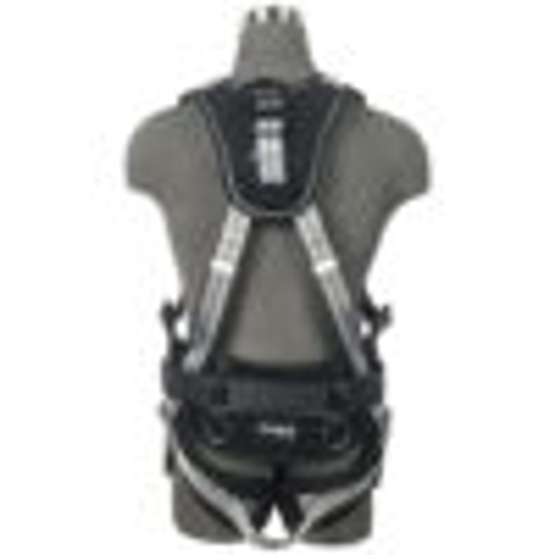 Safewaze PRO+ Slate Construction Harness: Alu 3D, Alu QC Chest/Legs (M) - 021-1819