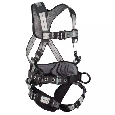 Safewaze PRO+ Slate Construction Harness: Alu 3D, Alu QC Chest/Legs (M) - 021-1819