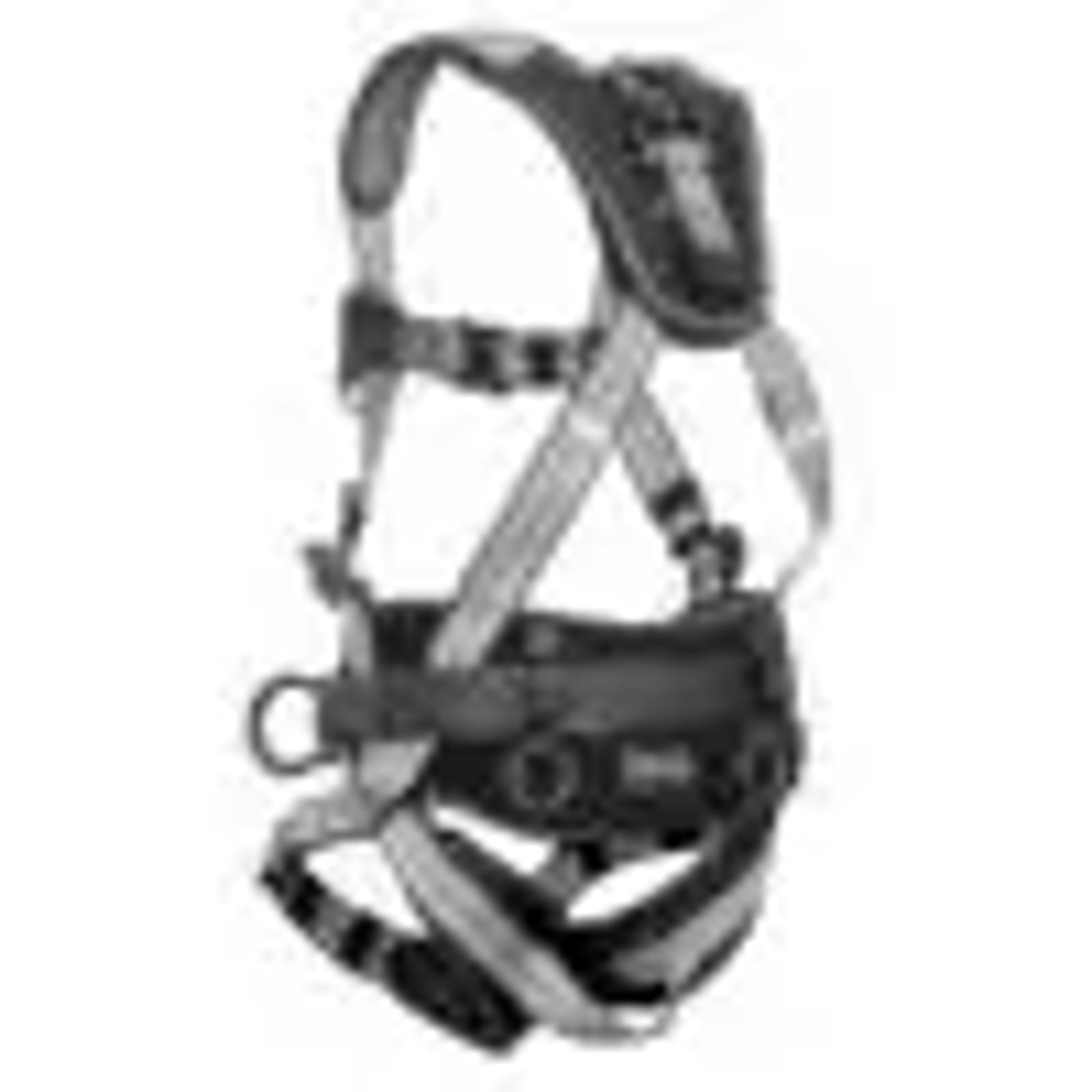 Safewaze PRO+ Slate Construction Harness: Alu 3D, Alu QC Chest/Legs (XS) - 021-1817