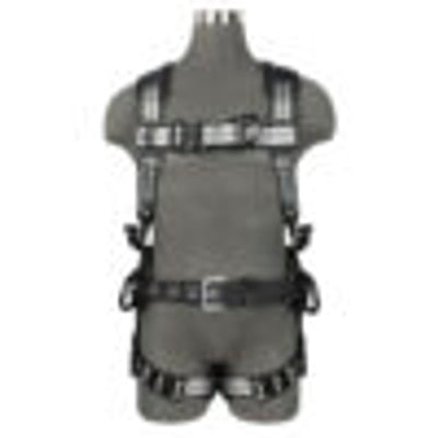 Safewaze PRO+ Slate Construction Harness: Alu 3D, Alu QC Chest, Alu FD, Alu QC Legs (XL) - 021-1829