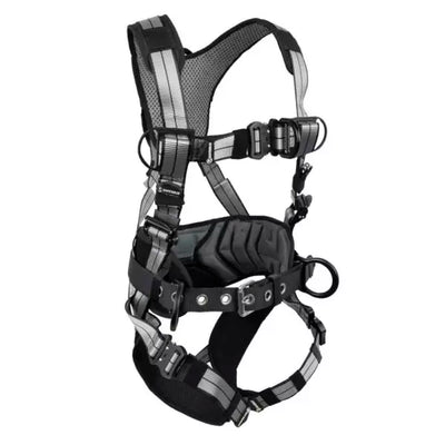 Safewaze PRO+ Slate Construction Harness: Alu 3D, Alu QC Chest, Alu FD, Alu QC Legs (L) - 021-1828