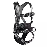 Safewaze PRO+ Slate Construction Harness: Alu 3D, Alu QC Chest, Alu FD, Alu QC Legs (XL) - 021-1829