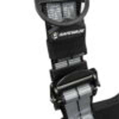 Safewaze PRO+ Slate Construction Harness: Alu 3D, Alu QC Chest, Alu FD, Alu QC Legs (L) - 021-1828