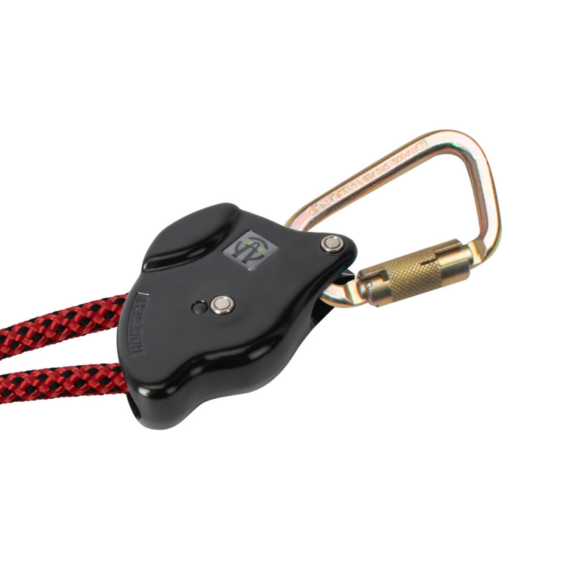 Safewaze 6.5' Rope Positioning Assembly: Rope Adjuster, Carabiners - 021-2064