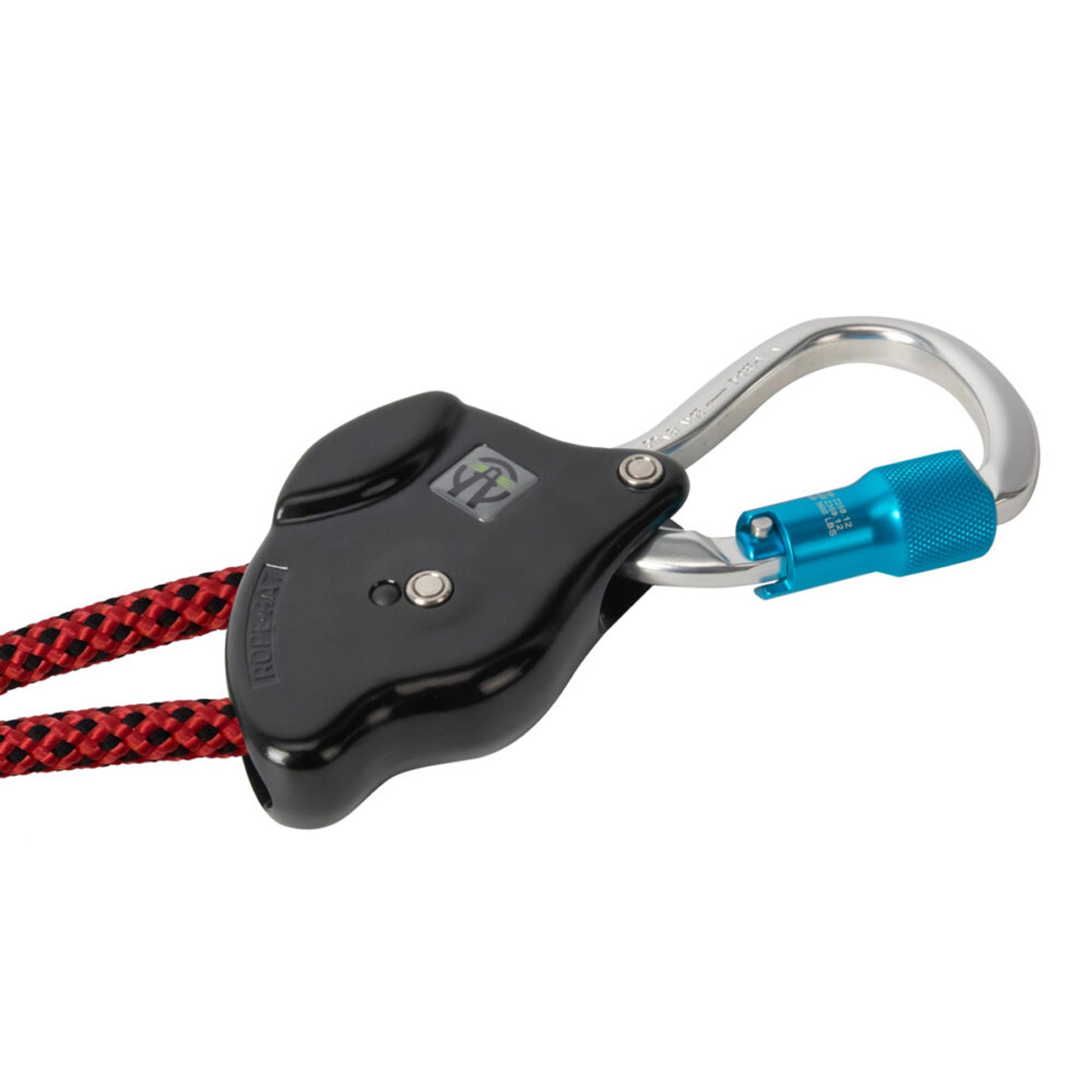 Safewaze 6.5' Rope Positioning Assembly: Rope Adjuster, Alu Carabiners - 021-2065