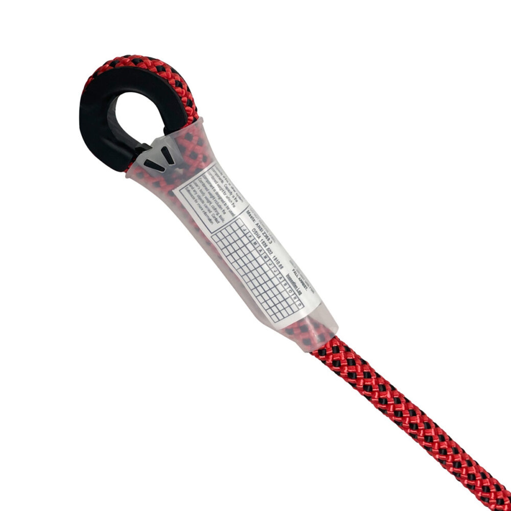 Safewaze 6.5' Rope Positioning Assembly: Rope Adjuster, No Connectors - 021-2066