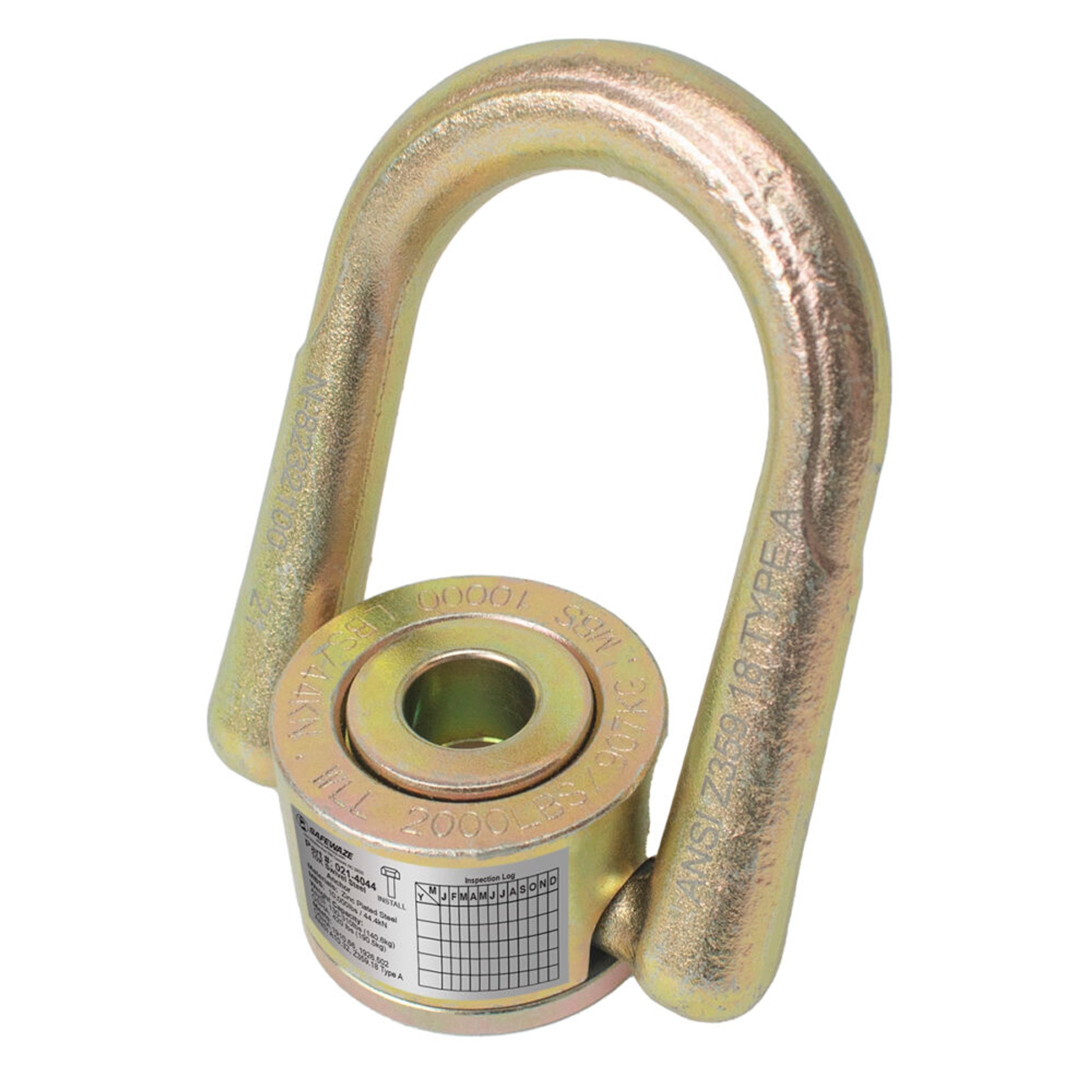 Safewaze 10K Swivel Steel Anchor - 021-4044