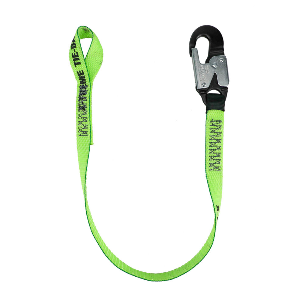 Safewaze 37" Tie-Back Leg: SL, Alu Snap Hook - 021-5279