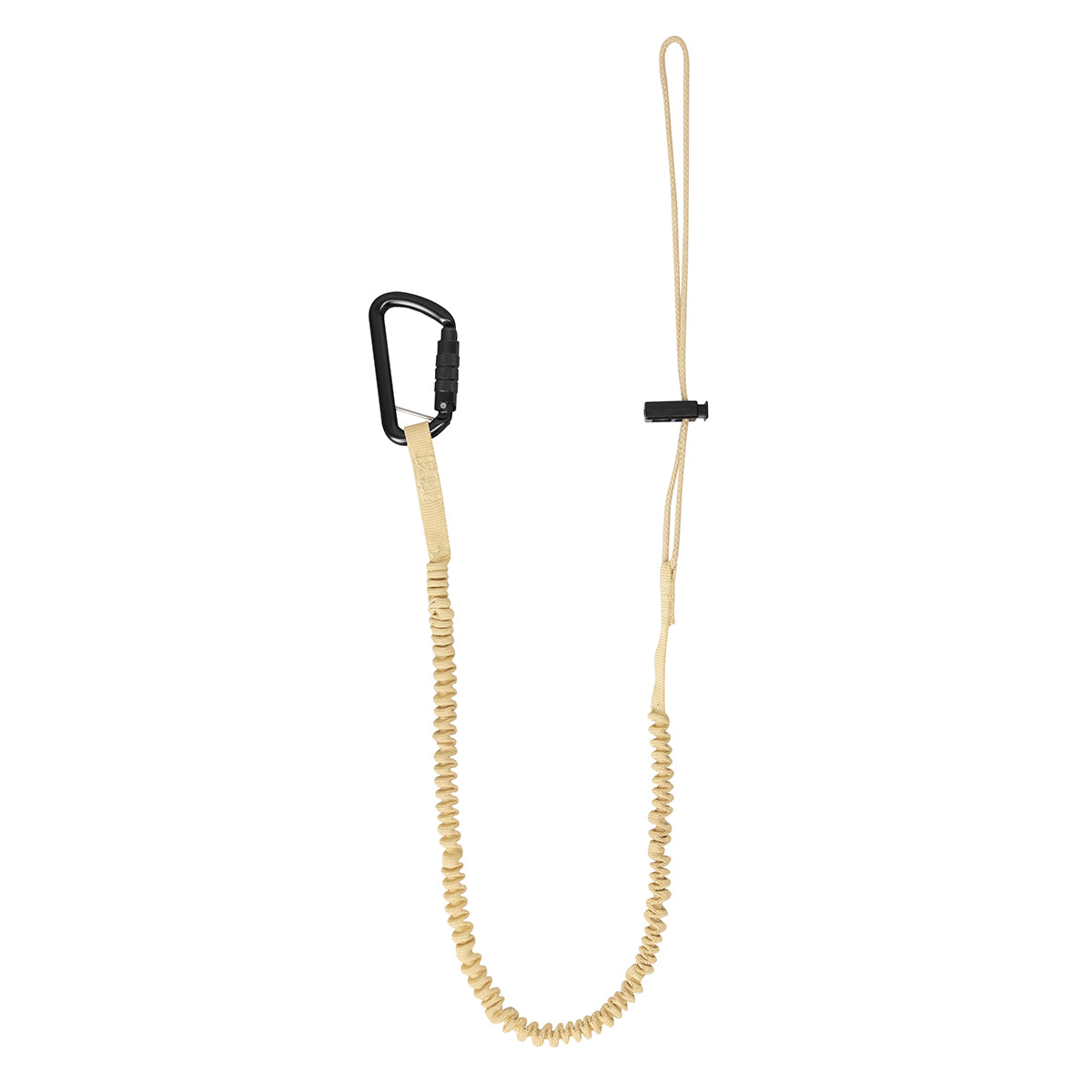 Safewaze 5 lb. Arc Flash Elasticated Tool Tether: Carabiner, Cinch - 022-10002