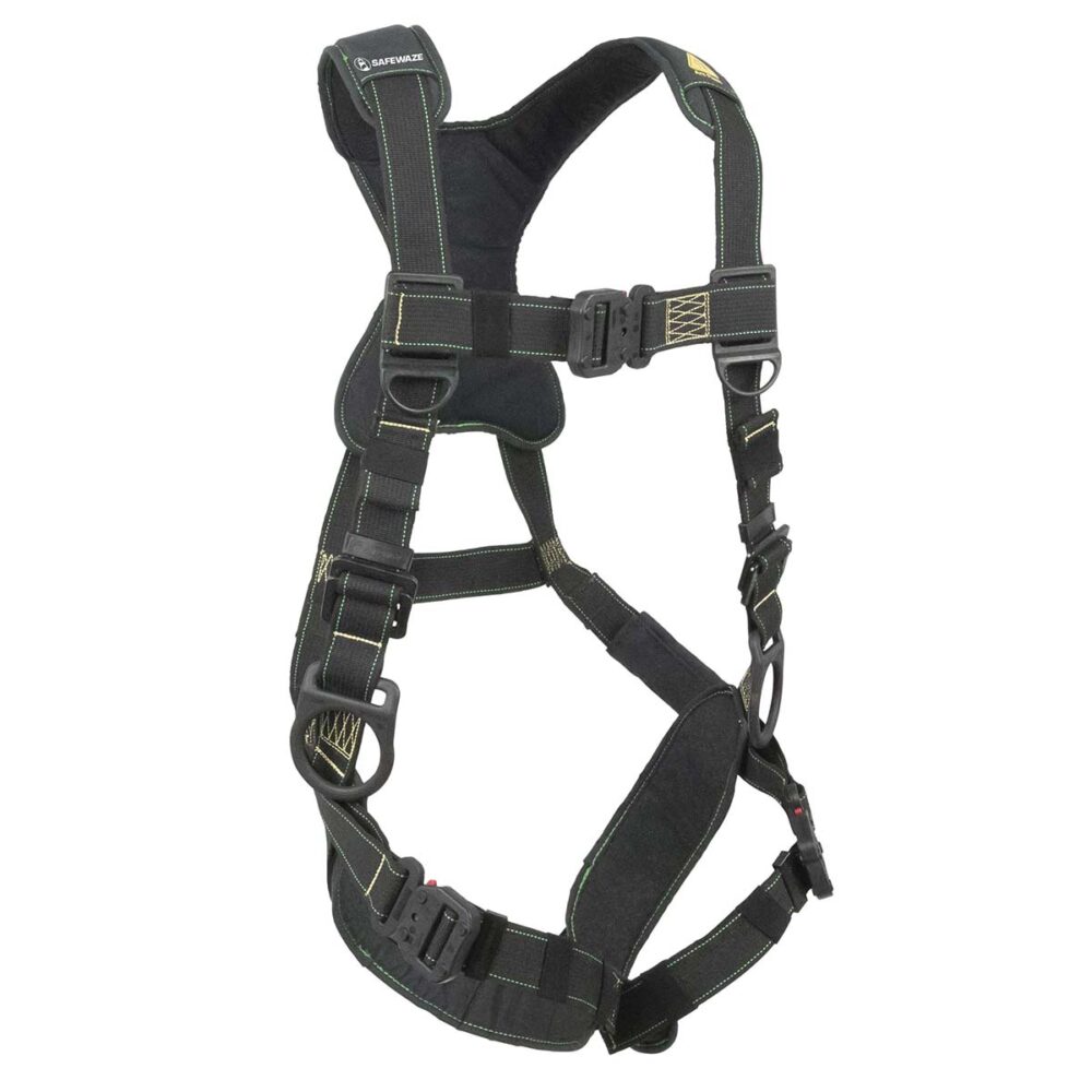 Safewaze Arc Flash Harness: DE 3D, DE QC Chest/Legs (XL) - 022-1018