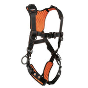 Safewaze V-Select Retrieval Harness : 3D, QC Chest, FD, Shoulder Ds, TB Legs, Leg pads (3X) - 022-1072