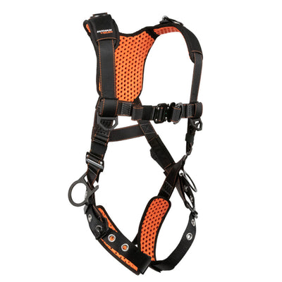 Safewaze V-Select Retrieval Harness : 3D, QC Chest, FD, Shoulder Ds, TB Legs, Leg pads (M/L) - 022-1070