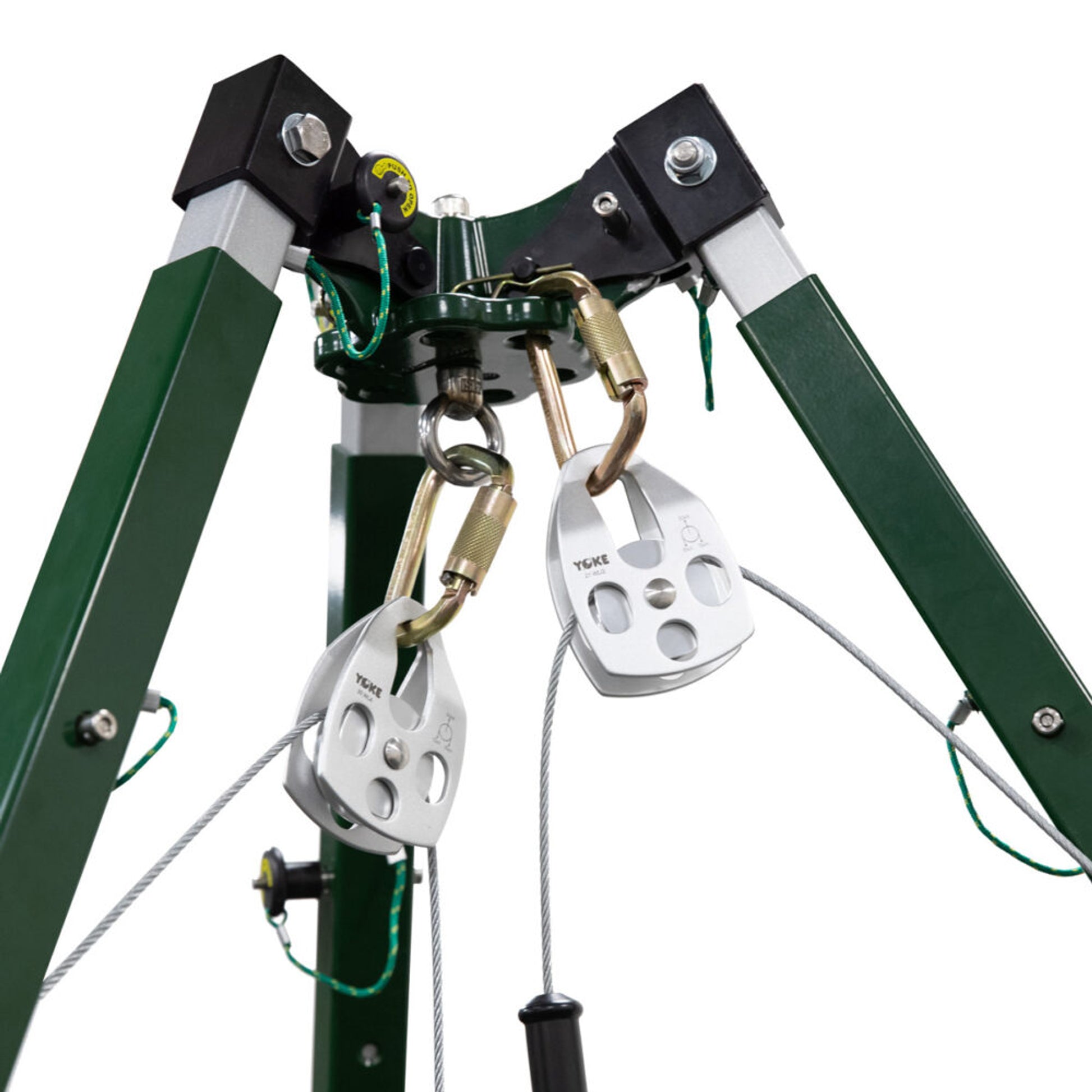 Safewaze 10' Tech Tripod Kit: 65' Personnel Winch, 65' 3-Way - 022-11034