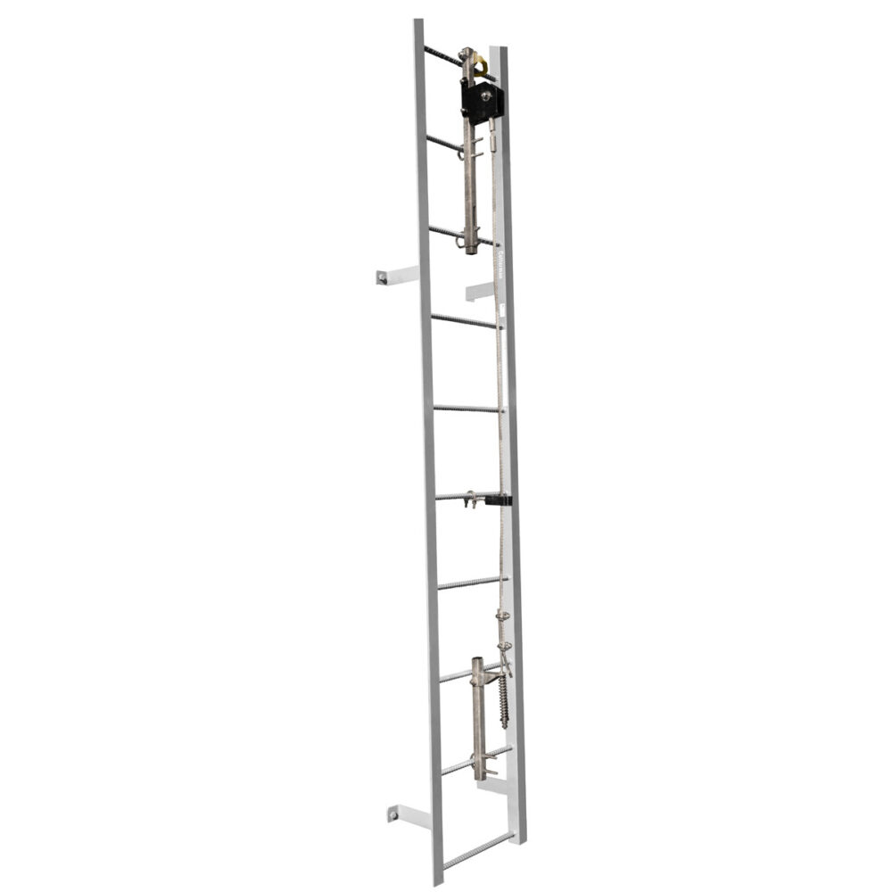 Safewaze SS 20' Ladder Climb System, Complete Kit - 022-12111