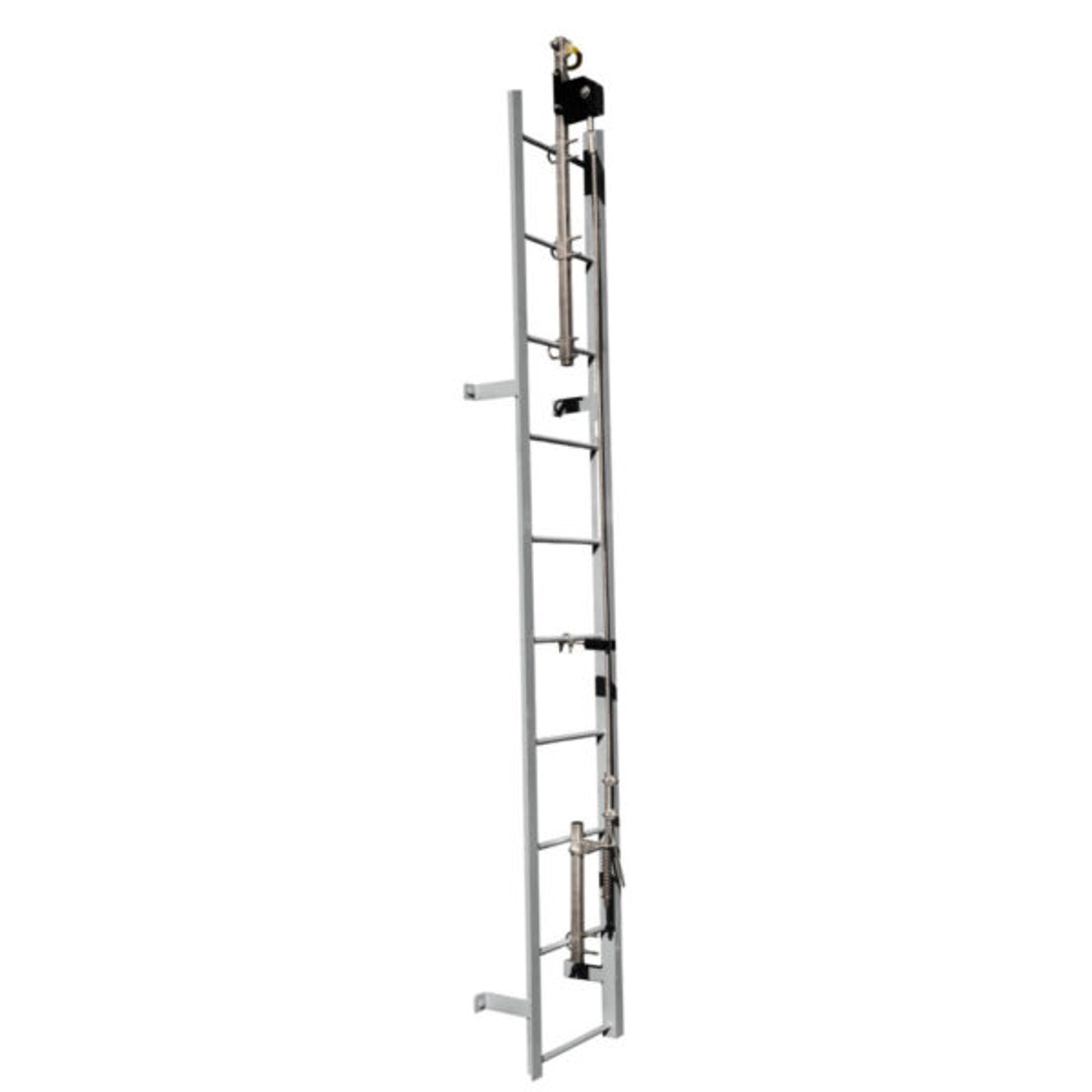 Safewaze SS 50' Ladder Climb System, 4-Person Complete Kit - 022-12130