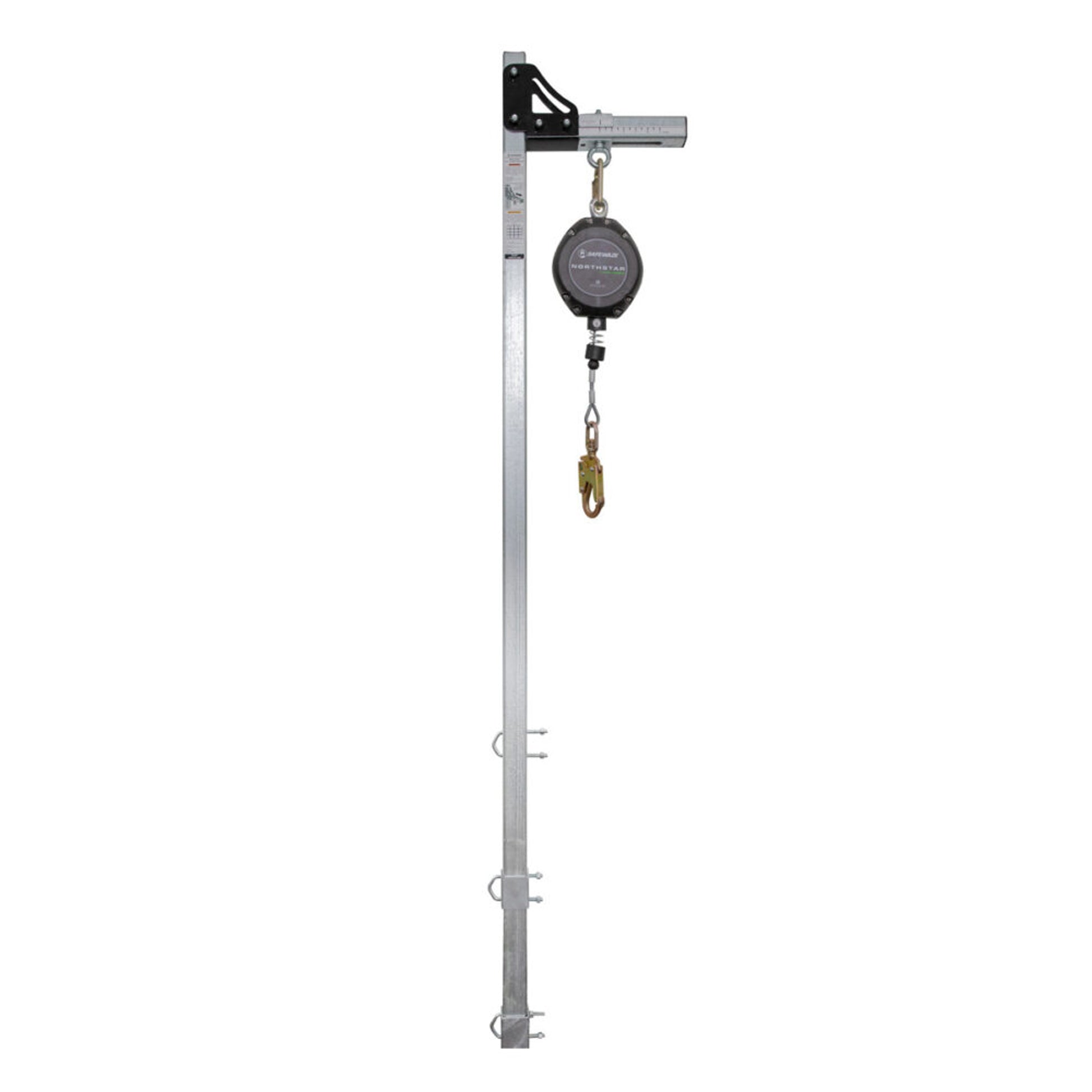 Safewaze 4' Adjustable SRL Ladder Anchor System - 022-12146