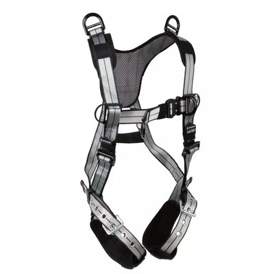 Safewaze PRO+ Slate Retrieval Harness: Alu 1D, Alu Shoulder D's, Alu QC Chest, Alu FD, TB Legs (2X) - 022-1954