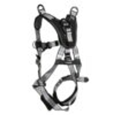 Safewaze PRO+ Slate Retrieval Harness: Alu 1D, Alu Shoulder D's, Alu QC Chest, Alu FD, TB Legs (S) - 022-1950