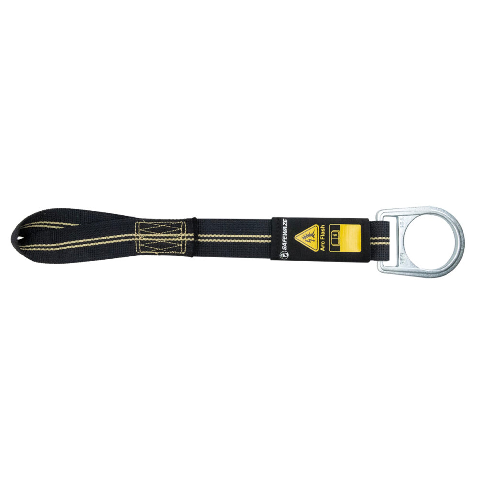 Safewaze 18" Arc Flash D-Ring Extender: Soft Loop, D-ring - 022-2081