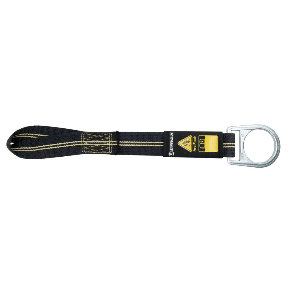 Safewaze 18" Arc Flash D-Ring Extender: Soft Loop, D-ring - 022-2081
