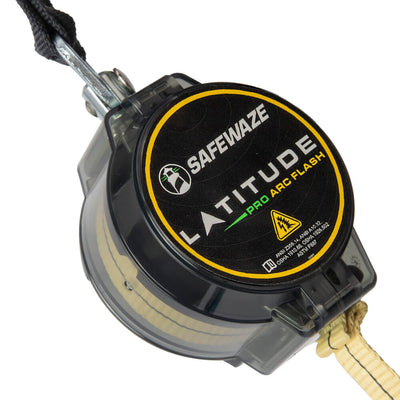 Safewaze Latitude Pro Arc Flash 7' Single Web SRL: Aramid Soft Loop, DE Snap Hook - 022-5308
