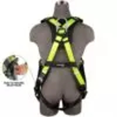 Safewaze PRO Harness: 1D, MB Chest, TB Legs, Trauma relief (XS) - 023-1235