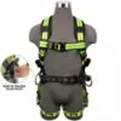 Safewaze PRO+ Construction Harness: 3D, QC Chest, TB Legs, Trauma relief (2X) - 023-1246
