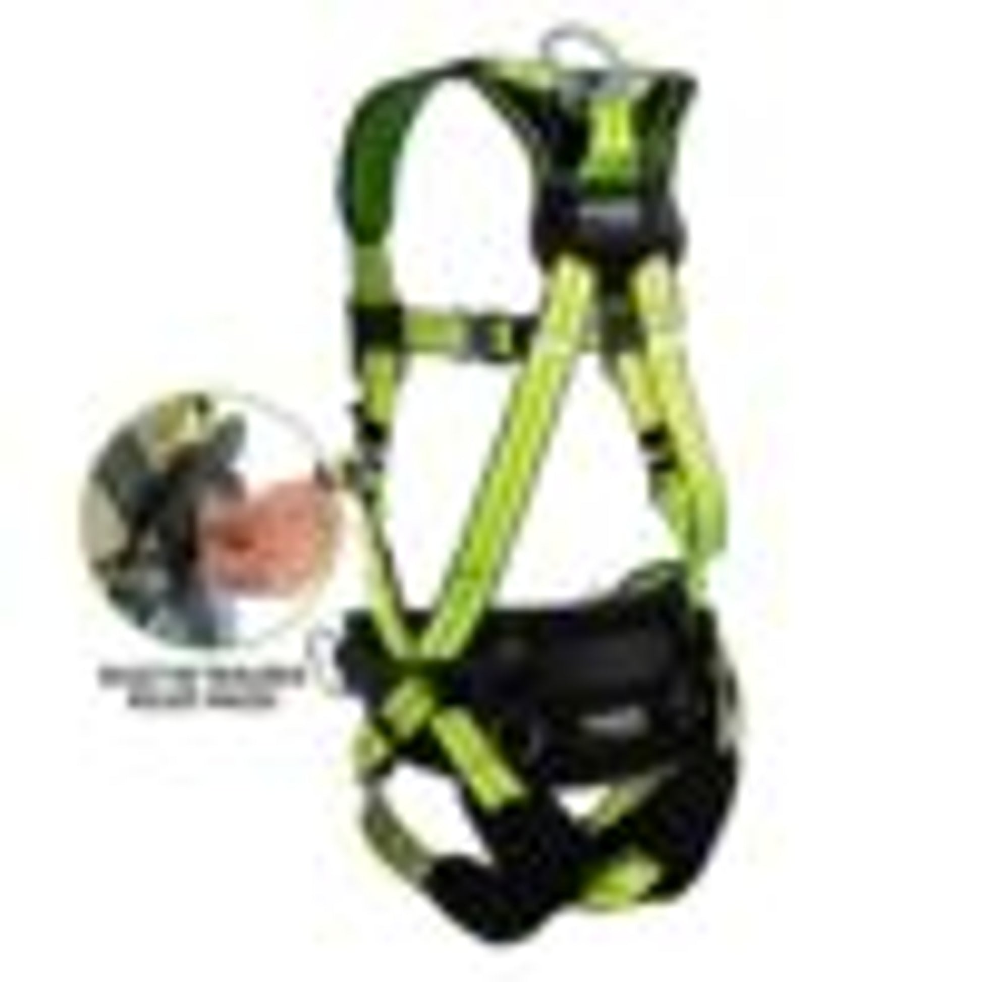 Safewaze PRO+ Construction Harness: 3D, QC Chest, TB Legs, Trauma relief (2X) - 023-1246